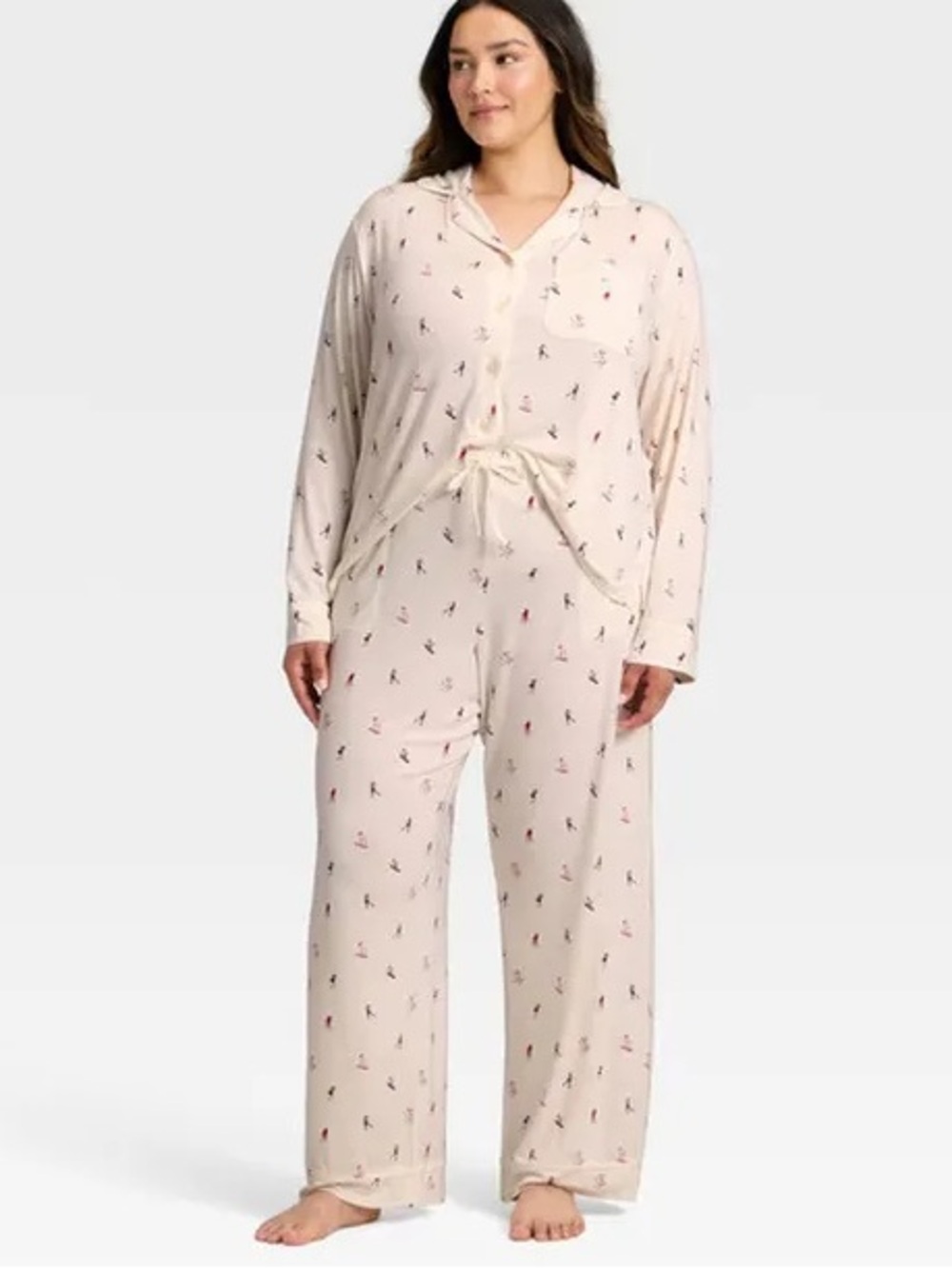 Auden cloud knit Winter sports Pajama pants- XXL